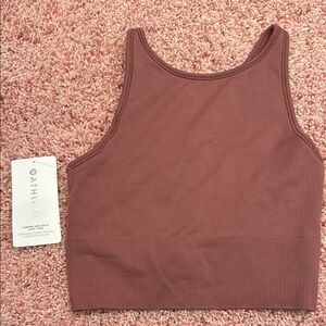 Athleta Women's Aurora High Neck Crop Tank